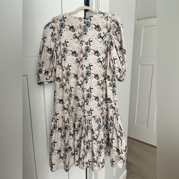 NWT Bel Kazan Lucy Dandelion Short Sleeve Drews Ivory Pockets - Picture 5 of 5